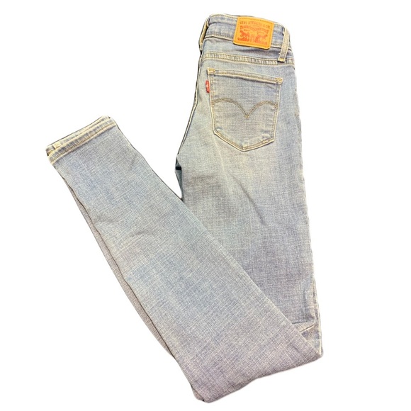 Levi’s 711 Skinny Jeans Women’s Size 25 Light Wash - Picture 1 of 15